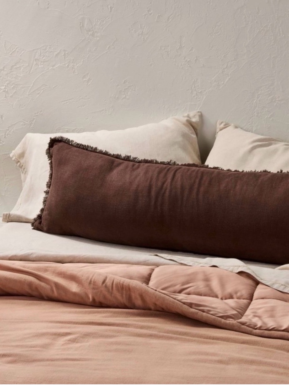 Casaluna Dark Fig Lumbar Pillow
